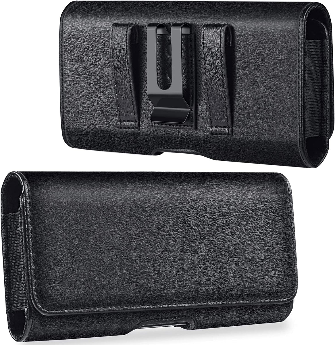 TDG Pu Leather Belt Pouch Holster for Apple iPhone X 11 Pro Max