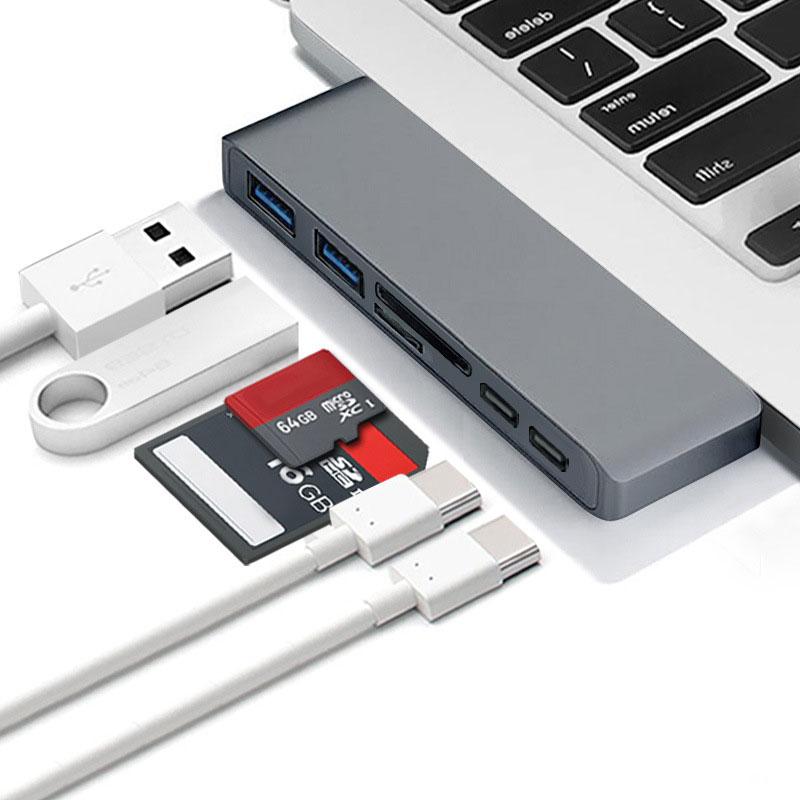 Type C (USB-C) in Hub with Card Reader and PD Charging for Apple M