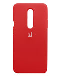 TDG Oneplus 8 OG Silicone Protective Back Case Red - YourDeal India