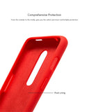 TDG Oneplus 8 Pro Back Cover Silicone Protective Case Red