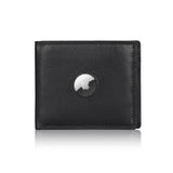 TDG AirTag Leather Wallet for Men with Coin Pocket | RFID Smart Bifold 12+ Cards | Top Grain | Gift Ready | Handmade in India (Brown / Black)