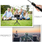 TDG K07 Selfie Stick with Tripod and Wireless Bluetooth Remote Black - YourDeal India