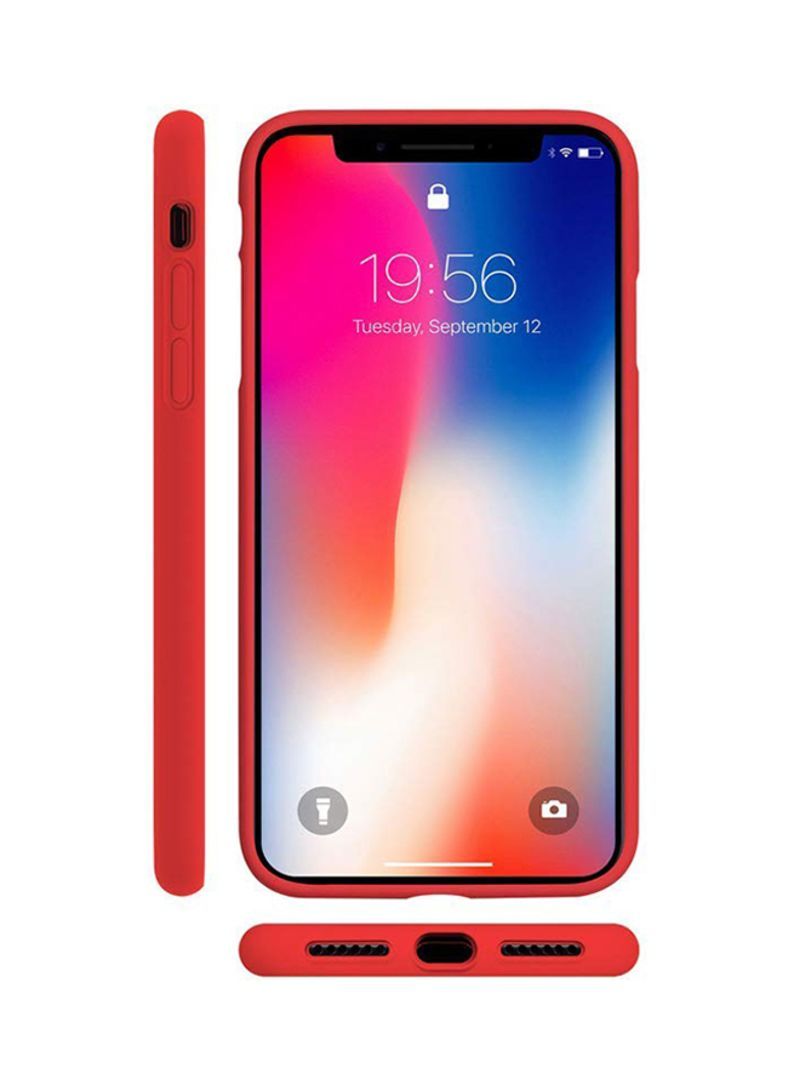 Case Iphone Xr Red Silicone Apple Xr Case For Apple Iphone X