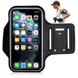 Sports Running Armband Case for Apple iPhone SE (2020) Black - YourDeal India