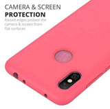 TDG Redmi Note 5 Pro Soft Silicone Protective Back Case Red - YourDeal India