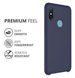 TDG Redmi Note 5 Pro Soft Silicone Protective Back Case Dark Blue - YourDeal India