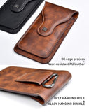 PULOKA 2 in 1 PU Leather Mobile Phone Pouch Holster for Oneplus 7T - YourDeal India