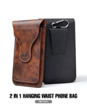 PULOKA 2 in 1 PU Leather Mobile Phone Pouch Holster for Oneplus 8 - YourDeal India