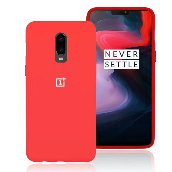TDG Oneplus 6T OG Silicone Protective Back Case Red - YourDeal India