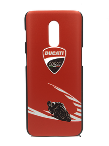 TDG OnePlus 6T 3D Texture Ducati Printed Hard Back Case Cover - YourDeal India