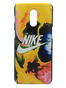 TDG OnePlus 6T 3D Texture Nike Printed Hard Back Case Cover - YourDeal India