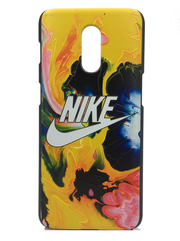 TDG OnePlus 6T 3D Texture Nike Printed Hard Back Case Cover - YourDeal India