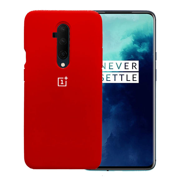 TDG Oneplus 7T Pro Back Cover Silicone Protective Case Red - YourDeal India