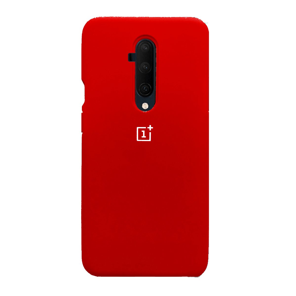 Oneplus 7T Pro Silicone Back Cover Case Red YourDeal India