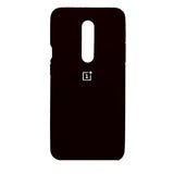 TDG Oneplus 7 Silicone Protective Back Cover Case Black - YourDeal India