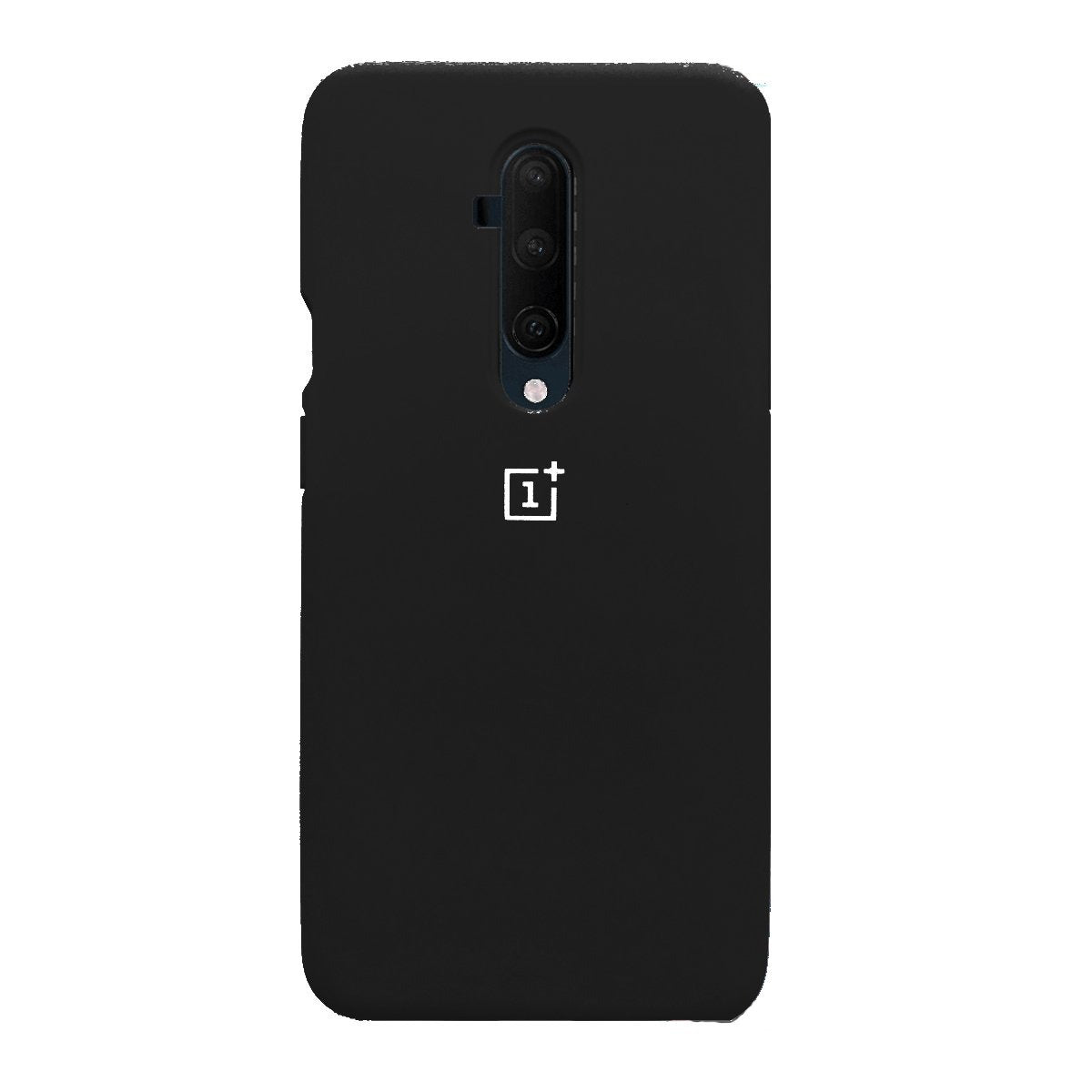Oneplus 7T Pro Silicone Back Cover Case Black YourDeal India