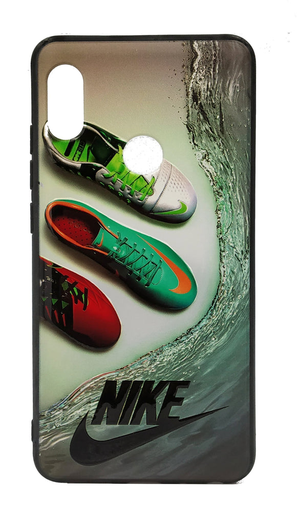 TDG Xiaomi Redmi Note 5 Pro 3D Texture Printed Nike Sports Brand Hard Back Case Cover - YourDeal India