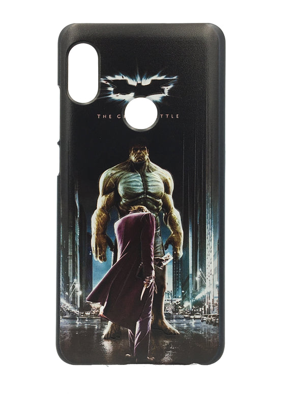 Xiaomi Redmi Note 5 Pro 3D UV Printed Justice League Batman Hulk Hard Back Case Cover - YourDeal India
