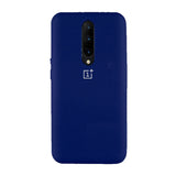 TDG Oneplus 8 OG Silicone Protective Back Case Dark Blue