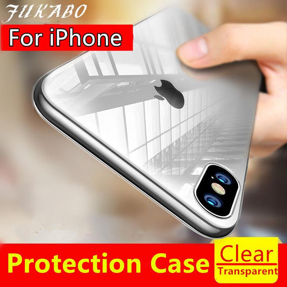 Ultra Thin TPU Soft Silicon Transparent Back Cover Case For iPhone X - YourDeal India